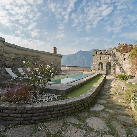 Villa Torre Di Palanzo With Magnificent View By Rent *