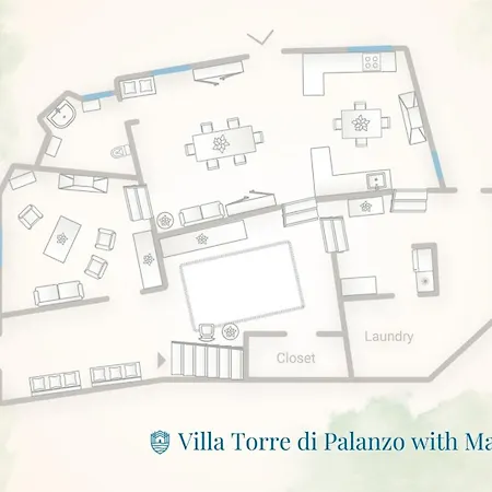 Torre Di Palanzo With Magnificent View Vila Faggeto Lario