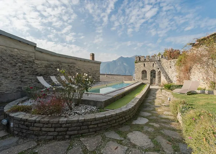 Vila Torre Di Palanzo With Magnificent View By Rent *